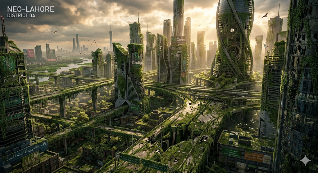 Nature Reclaiming a City